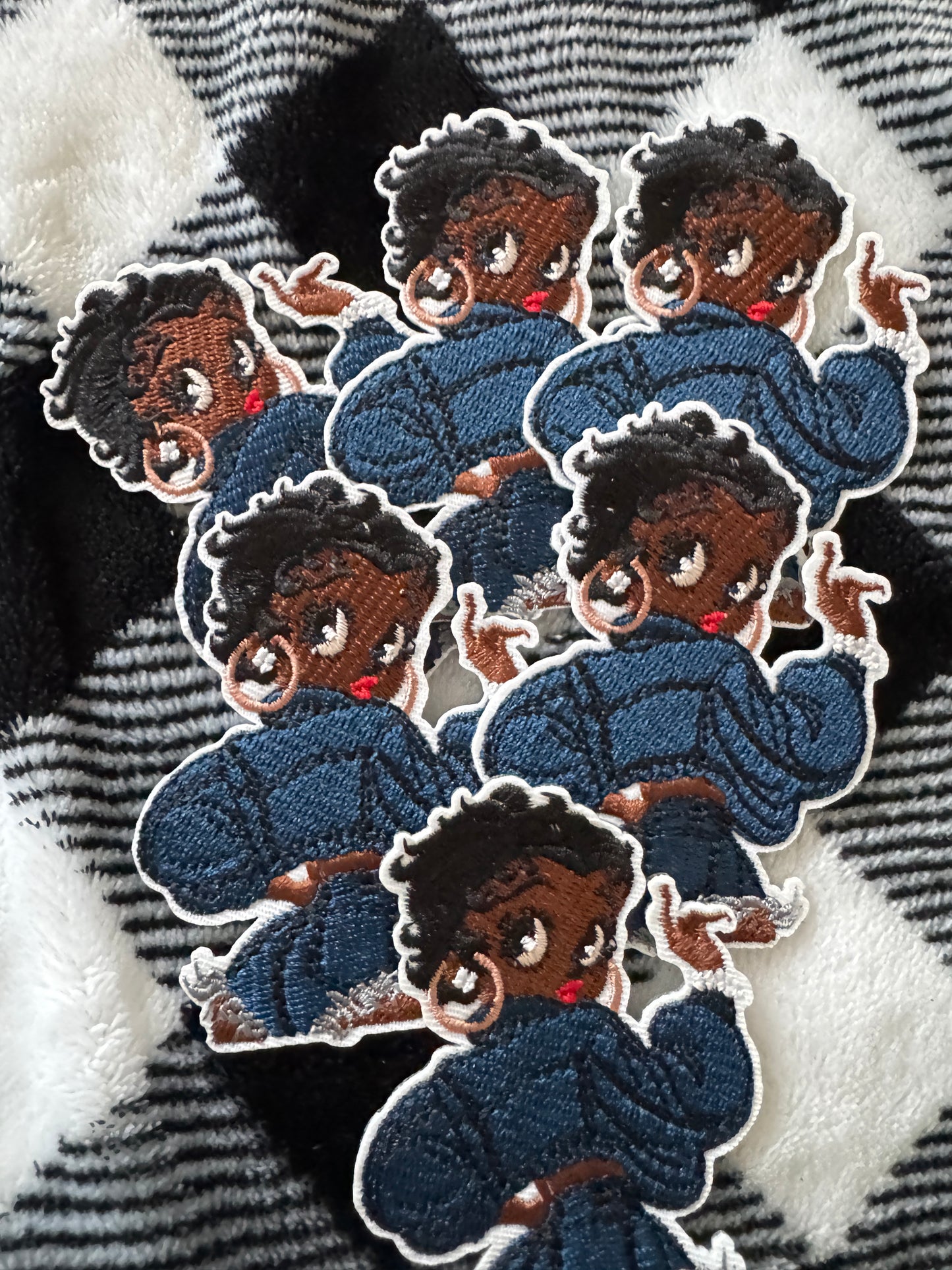 Diva since birth, chenille style, various sizes
