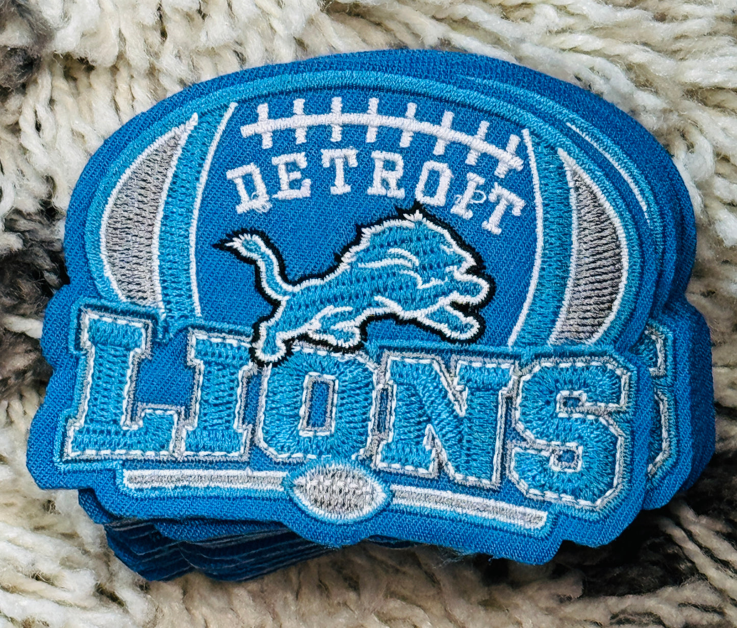 Football Fan Embroidered Patch | Sports Inspired Patch | Game Day Patch | Embroidered Fan Gear Accessory | Football Lover Gift
