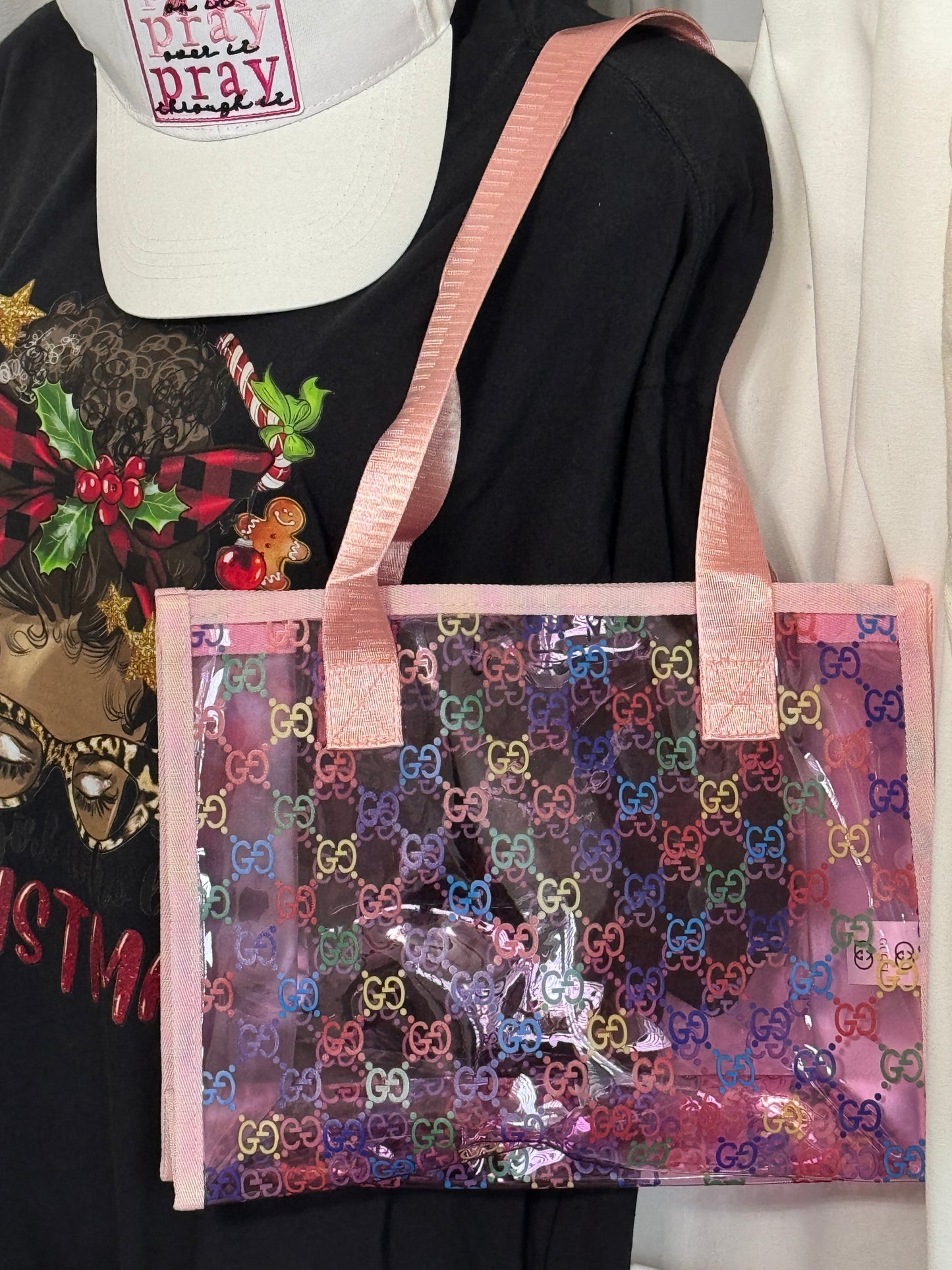 Designer Inspired Jelly Tote Bags