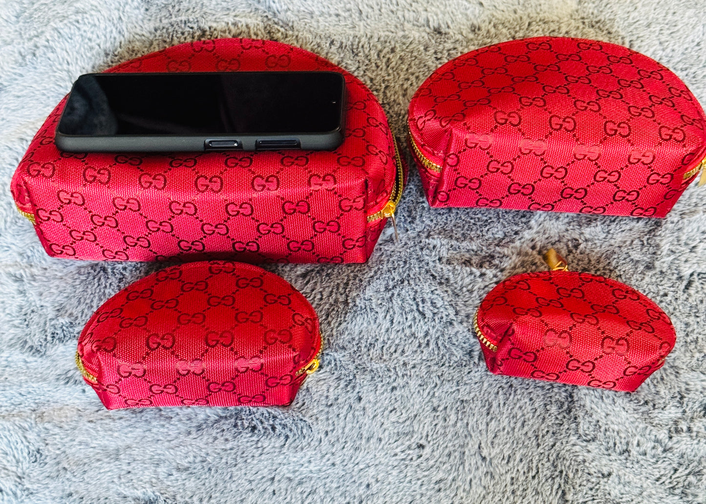 Red GG Cosmetic bag
