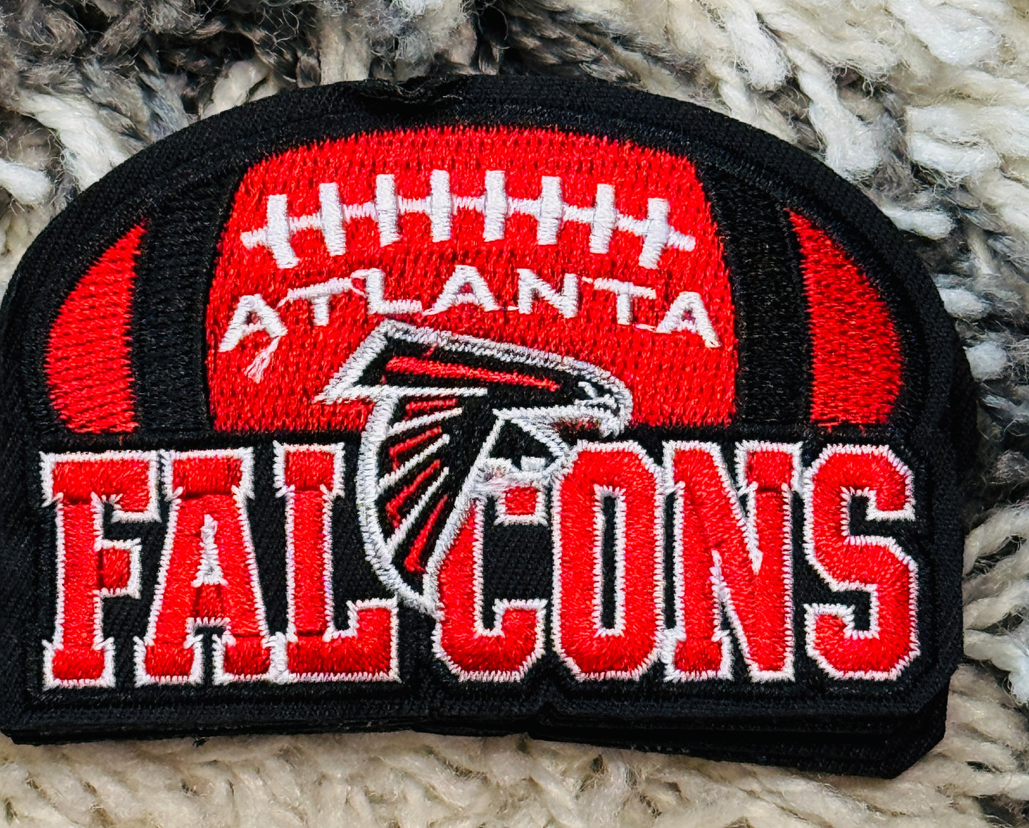 Football Fan Embroidered Patch | Sports Inspired Patch | Game Day Patch | Embroidered Fan Gear Accessory | Football Lover Gift