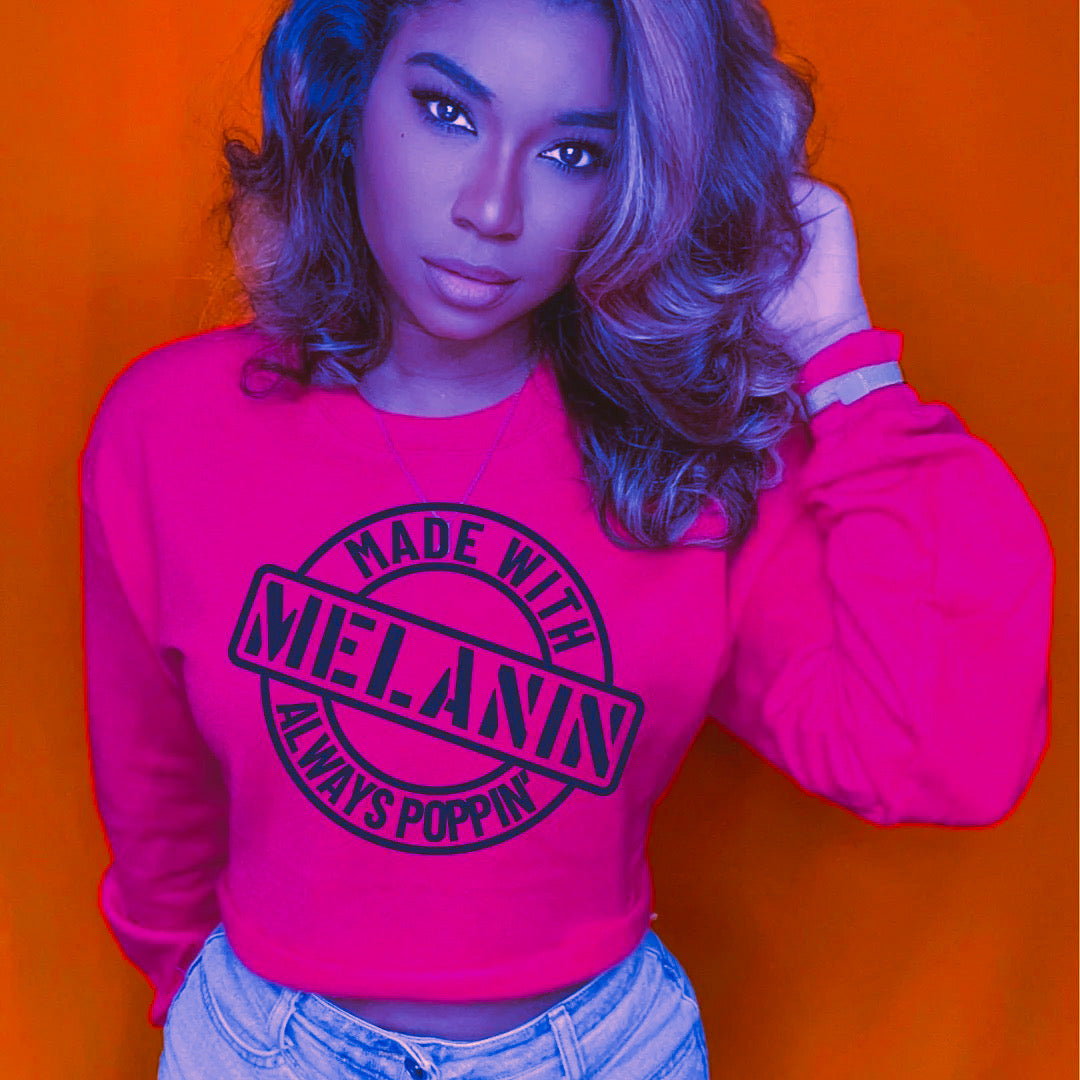 Made with Melanin - Always Popping  shirt