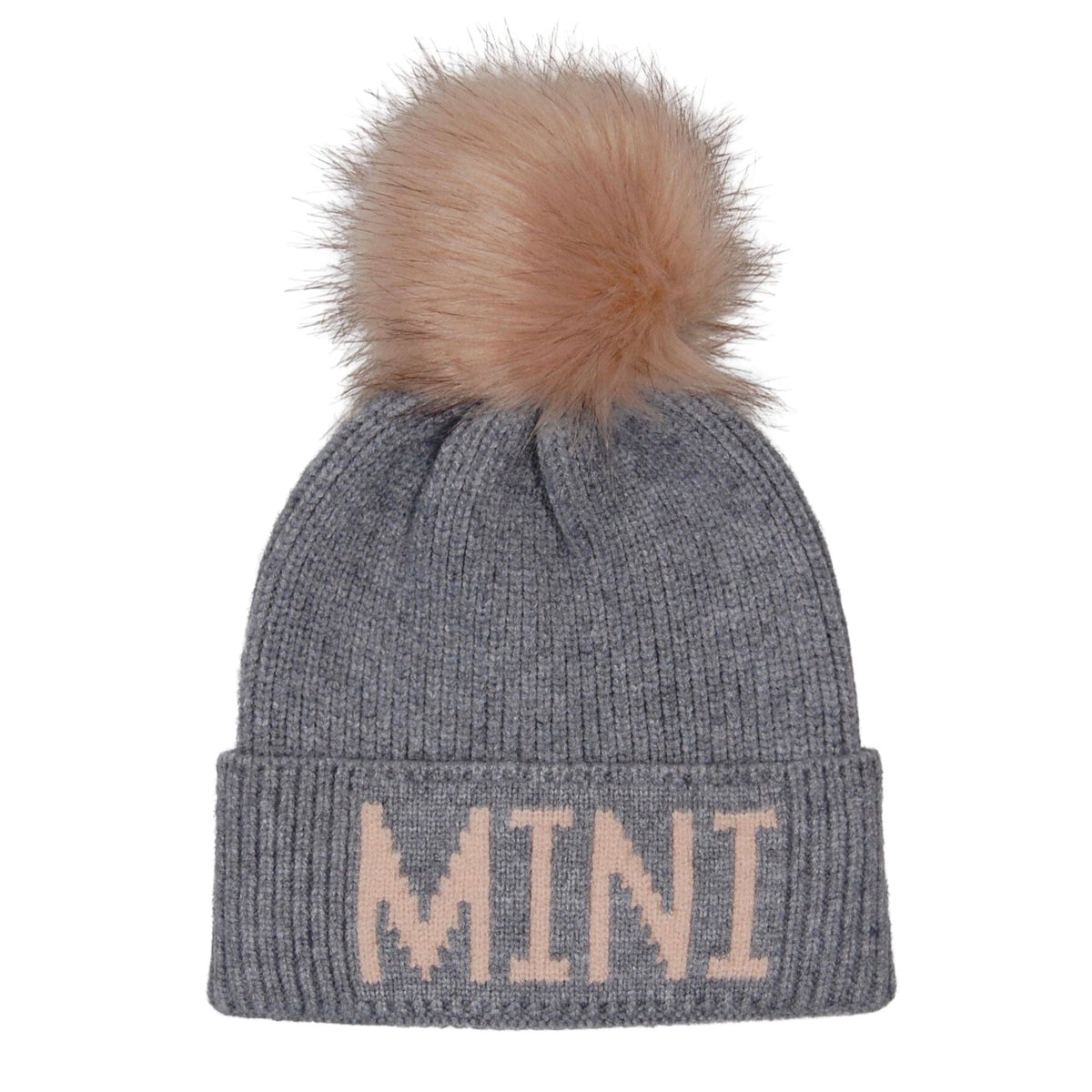 Nana Mama Mini PomPom Knit Beanie | Matching Family Winter Hats | HatPhile