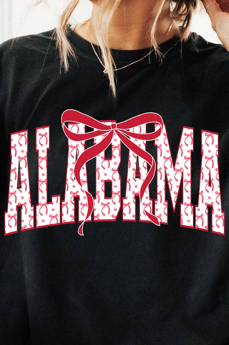 Coquette Varsity Alabama Comfort Colors Adult Ring-Spun Cotton Tee