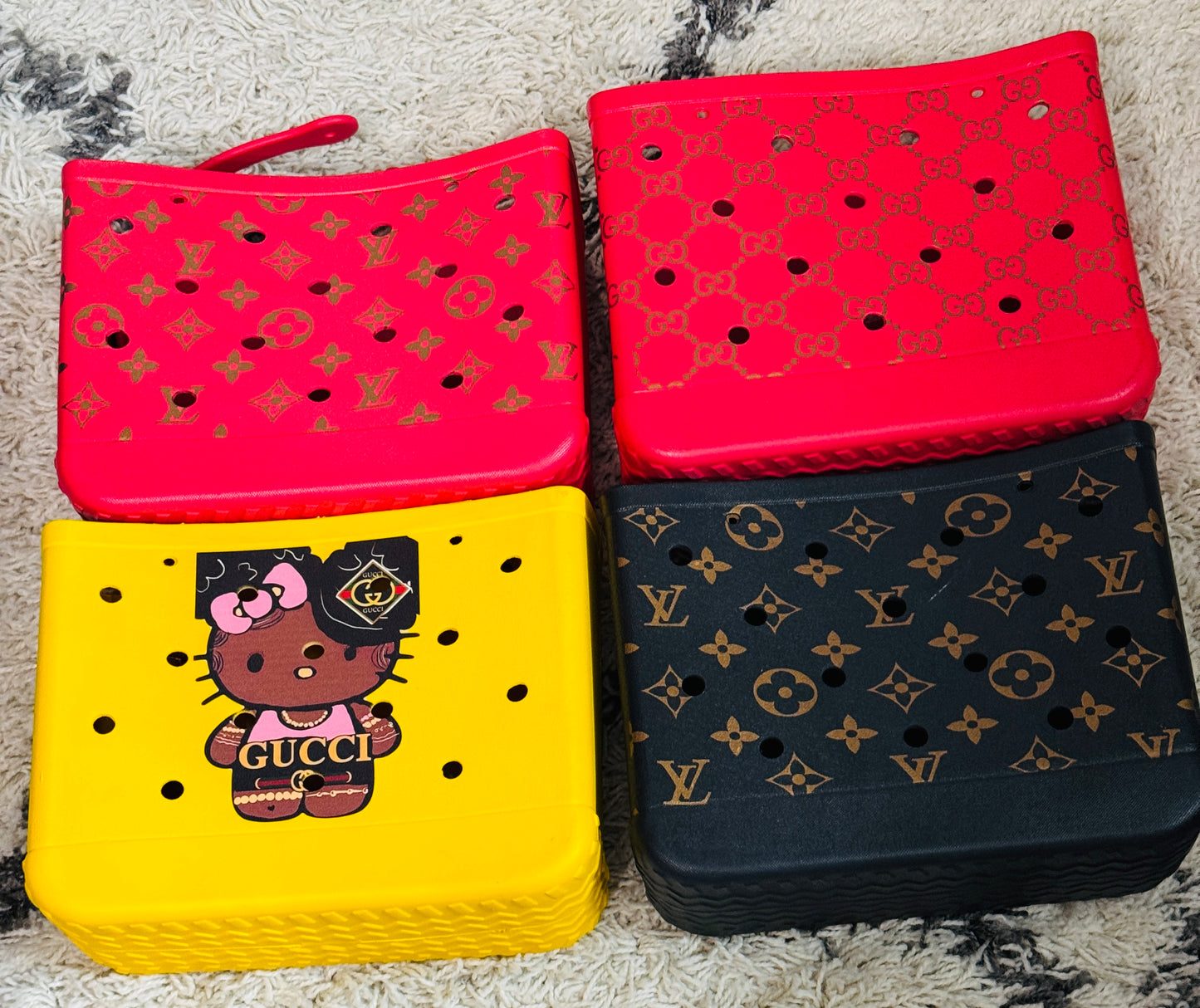 Large and Medium sized Designer Inspired Bog Bag