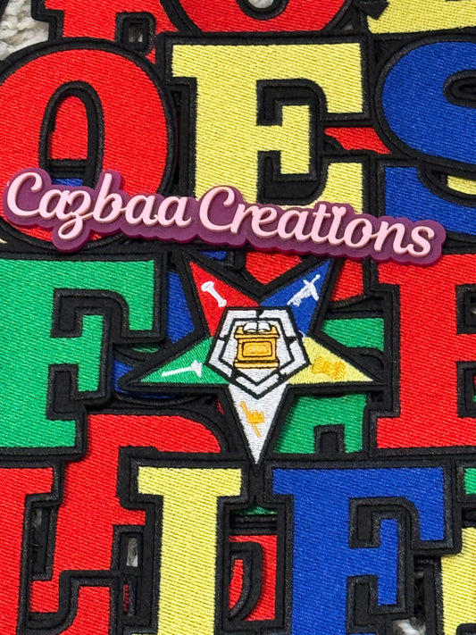 OES for Life Embroidery patch