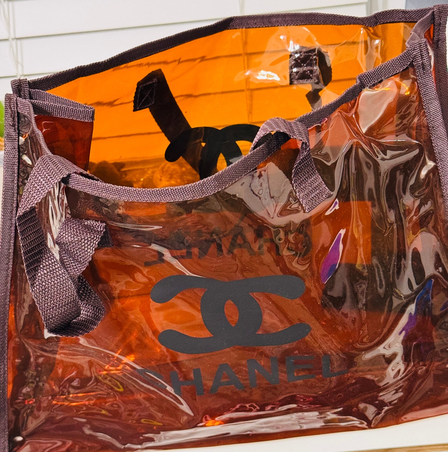 Designer Inspired Jelly Tote Bags