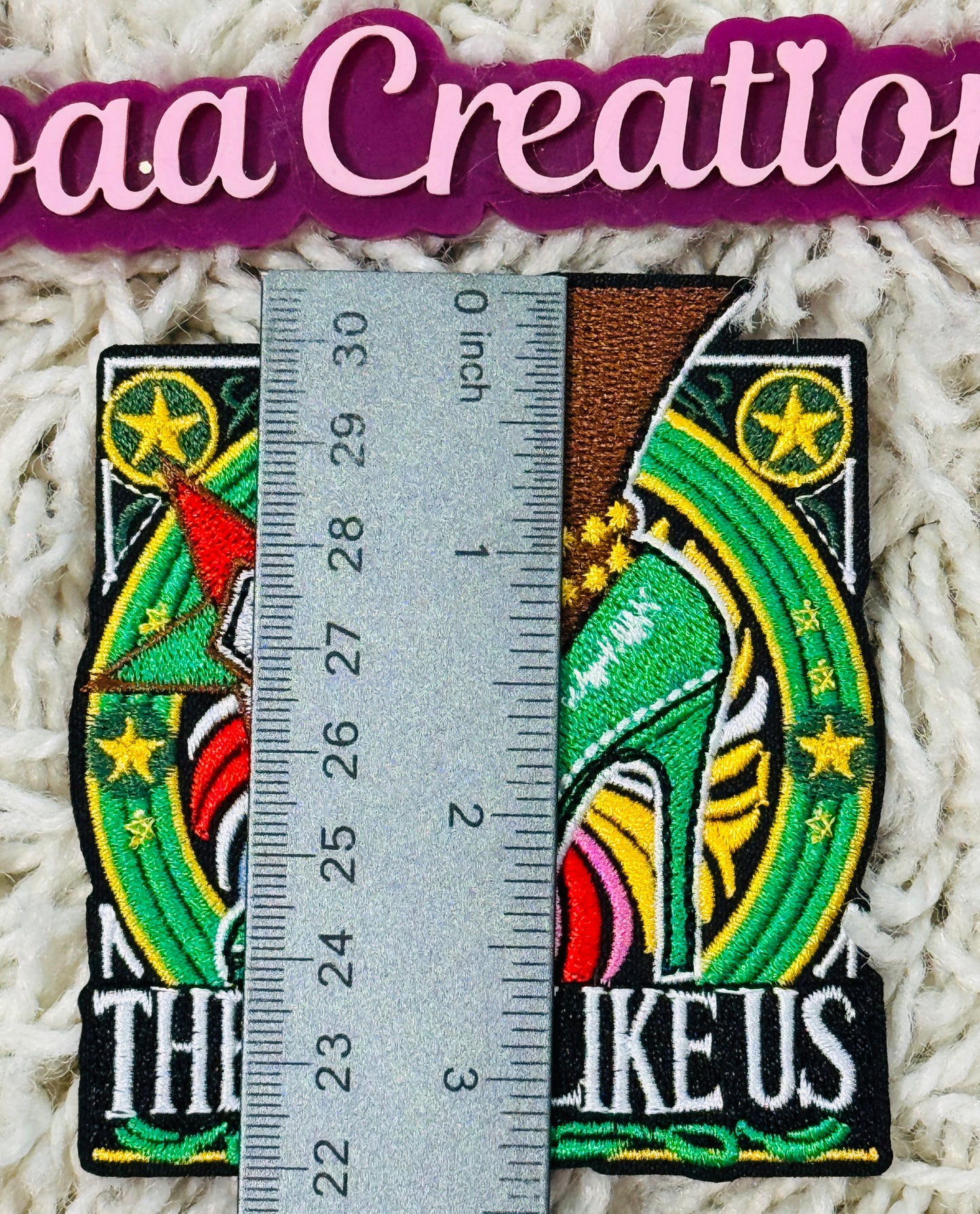 OES They not like us embroidery patch, DOI, SISTAR