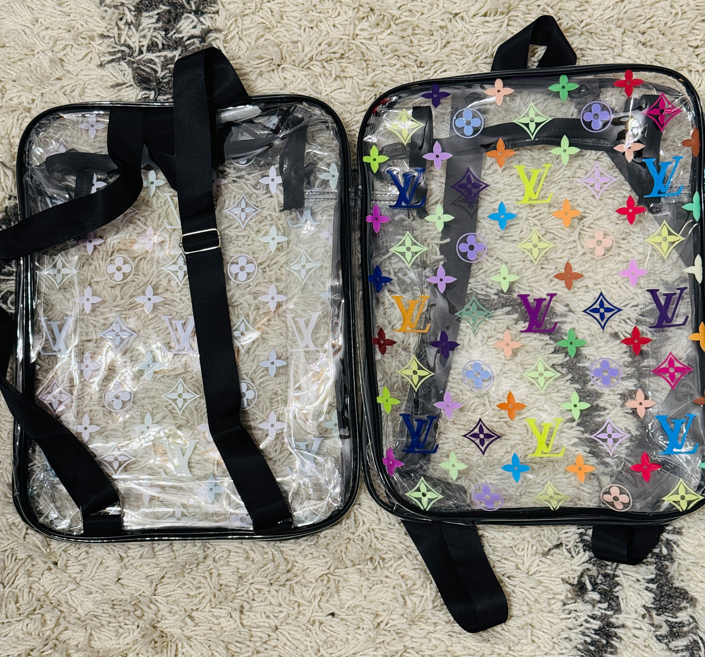 Designer Inspired Jelly Tote Bags