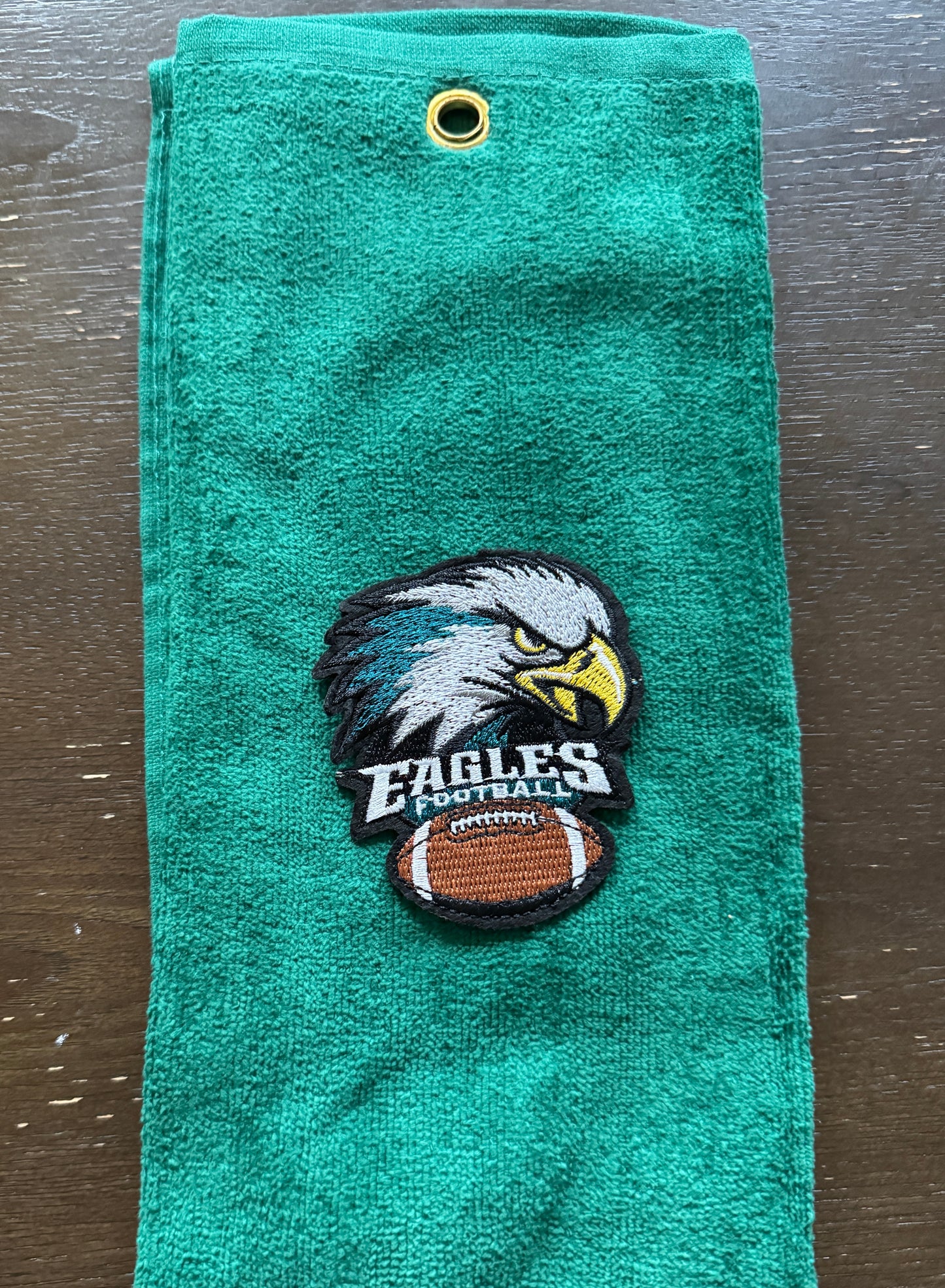 Eagles football embroidery patch, sports embroidery,football lover, DIY enthusiast