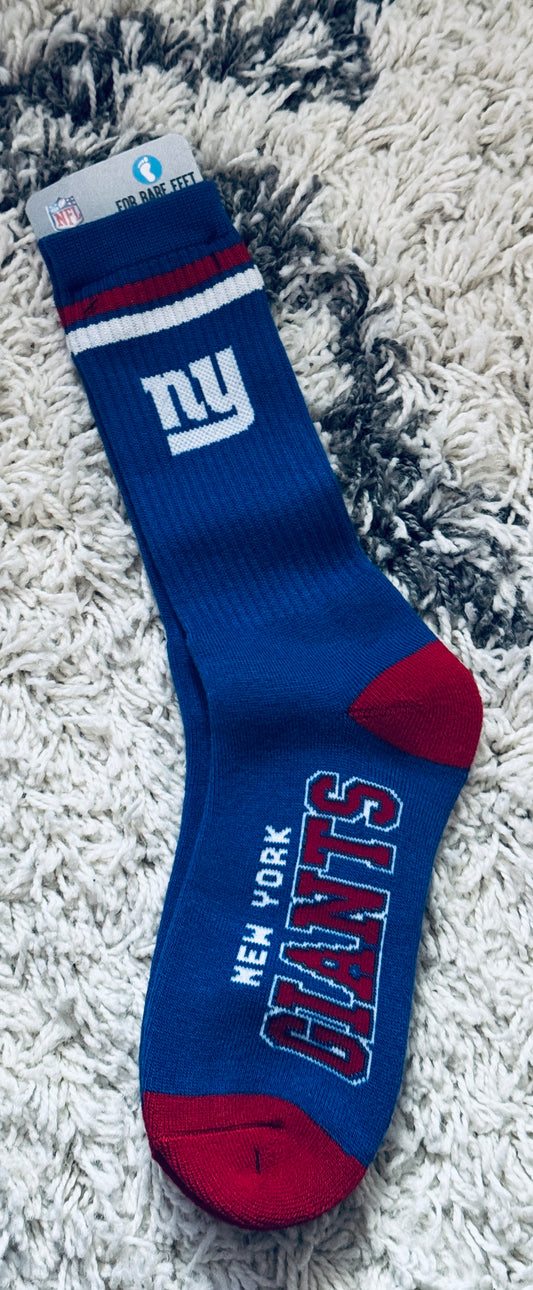 Football inspired socks - New York