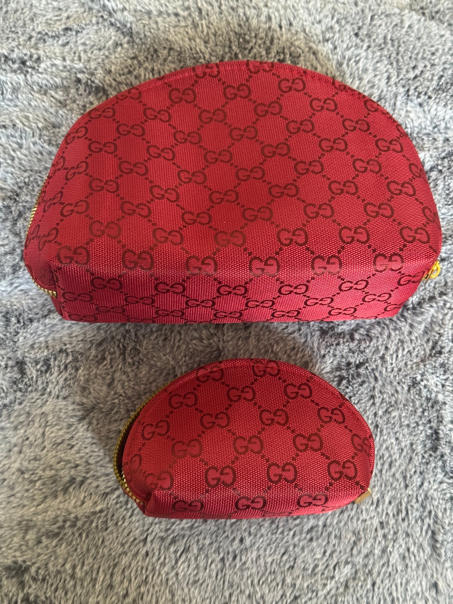 Red GG Cosmetic bag