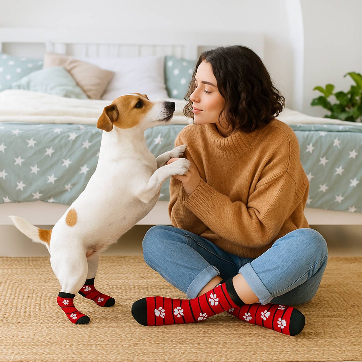 Matching Pet & Human Fun Socks - Pawmerica