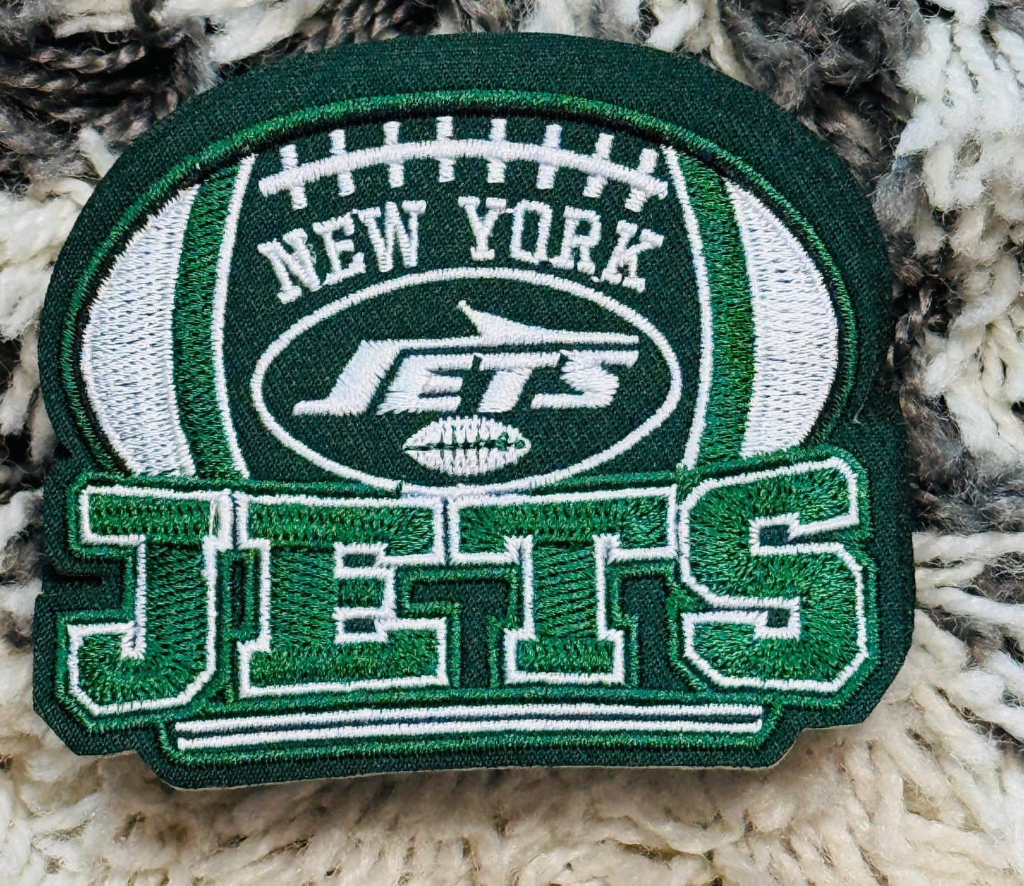 Football Fan Embroidered Patch | Sports Inspired Patch | Game Day Patch | Embroidered Fan Gear Accessory | Football Lover Gift