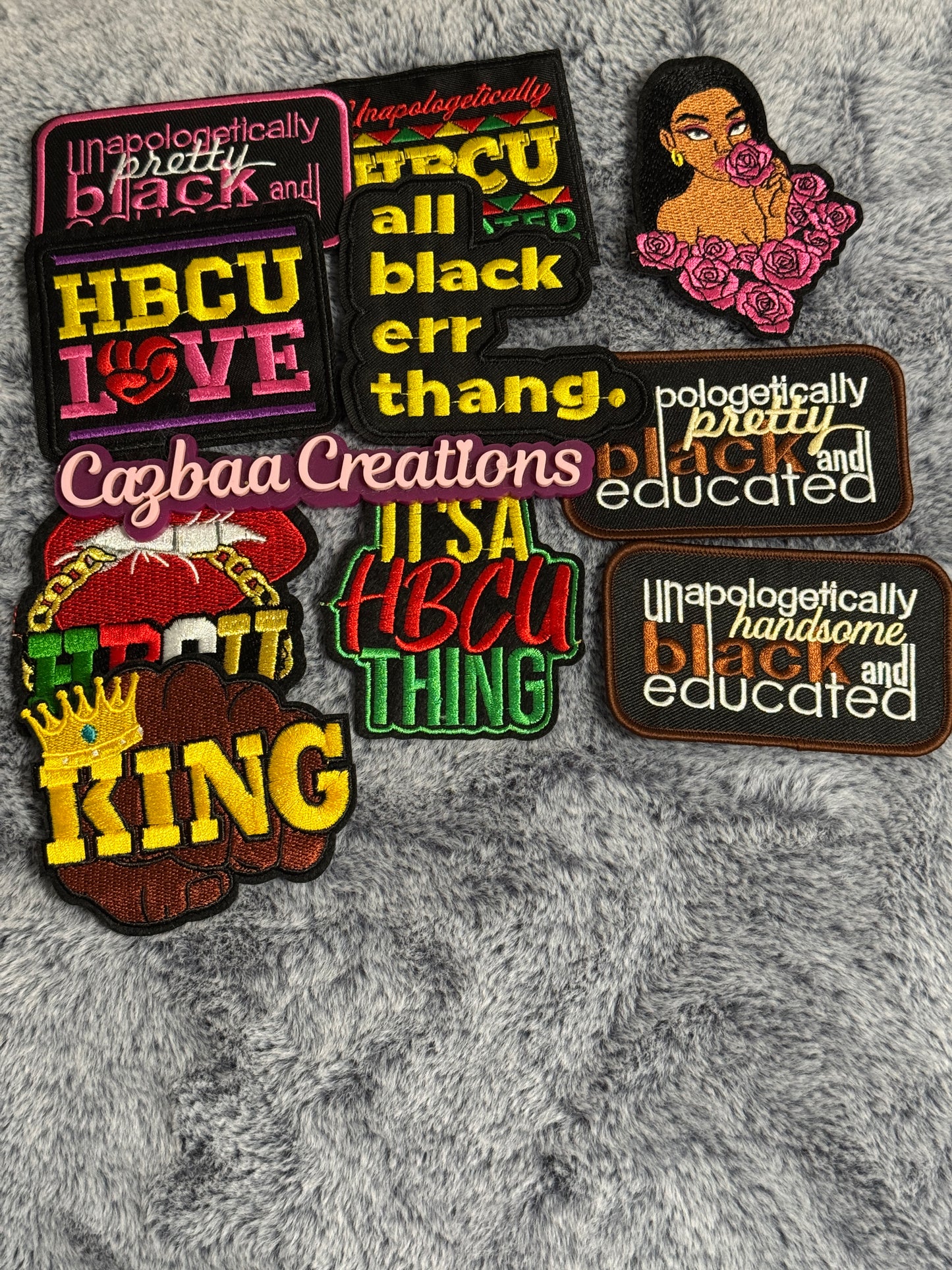 HBCU Royalty Patch Pack — Bold, Proud & Unapologetic, college fashion