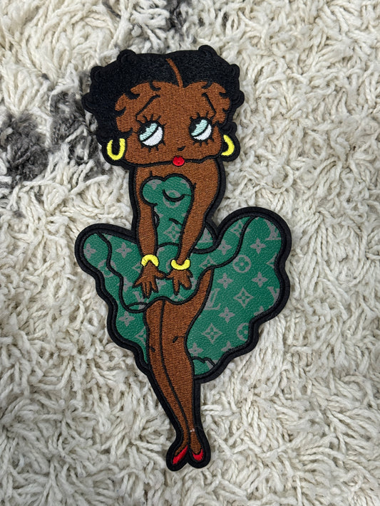 Betty Boop Inspired embroidery patches
