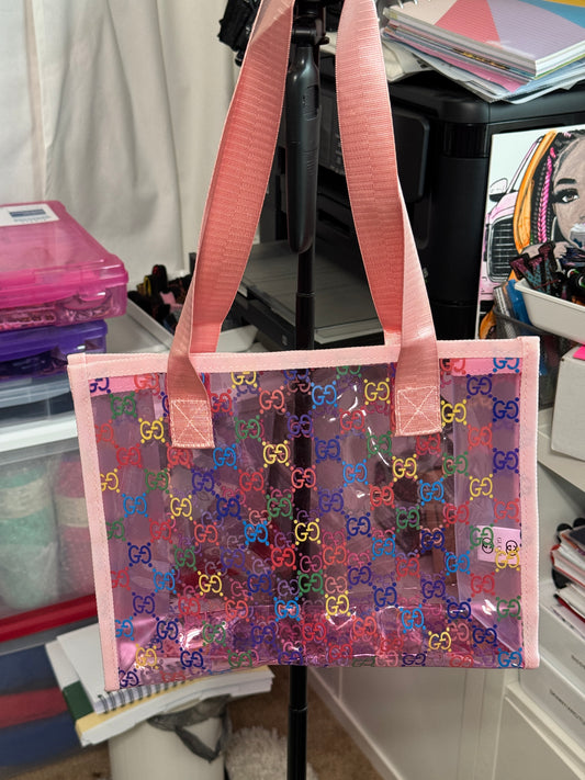 Designer Inspired Jelly Tote Bags