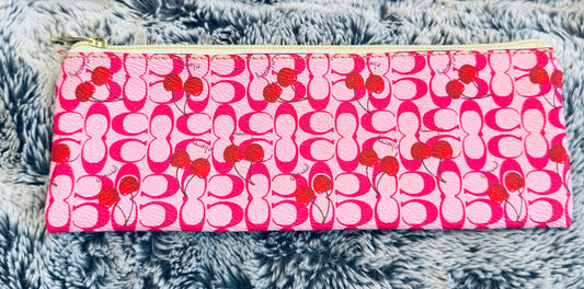 Designer Inspired Pencil Cases, contents not included