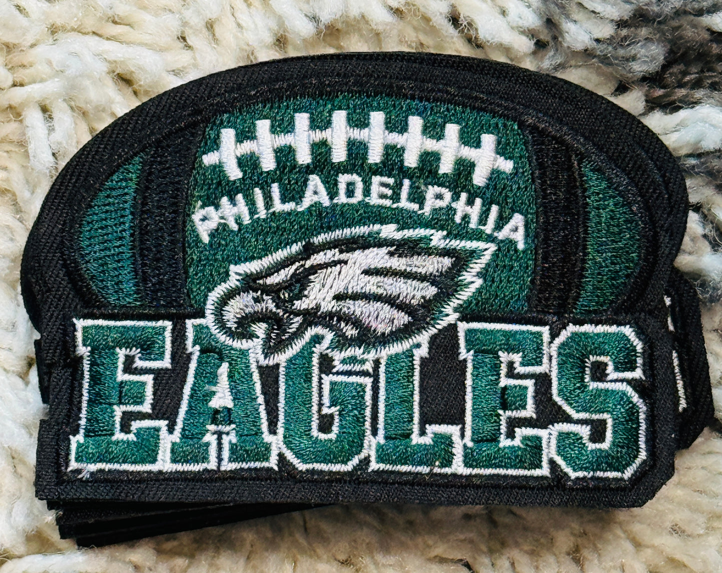 Football Fan Embroidered Patch | Sports Inspired Patch | Game Day Patch | Embroidered Fan Gear Accessory | Football Lover Gift