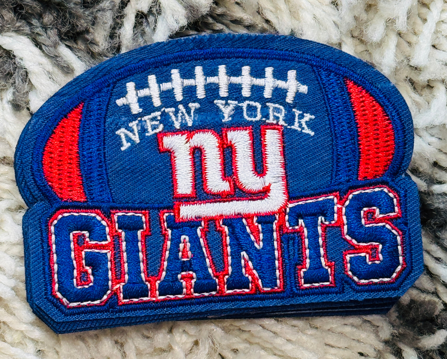 Football Fan Embroidered Patch | Sports Inspired Patch | Game Day Patch | Embroidered Fan Gear Accessory | Football Lover Gift