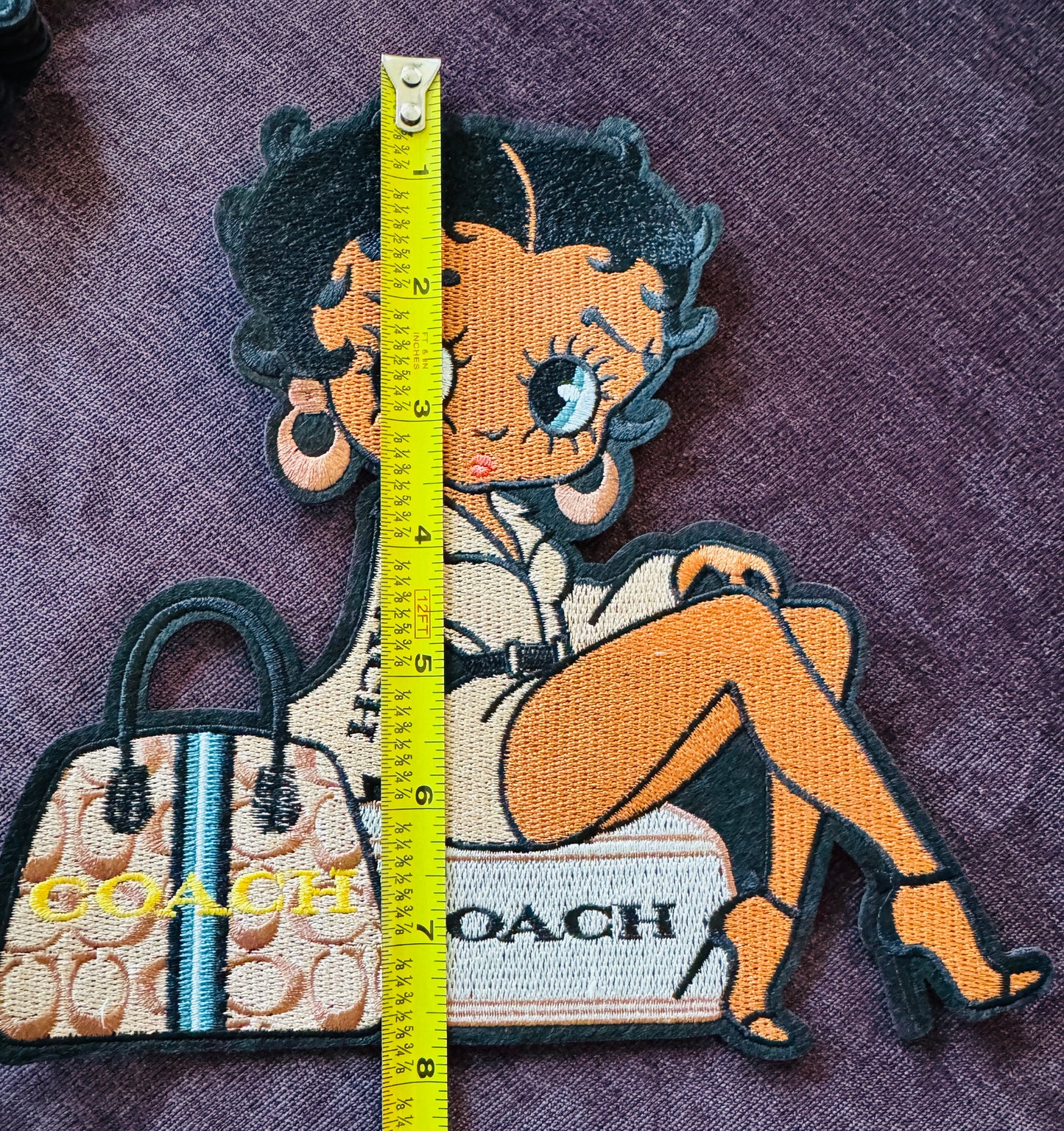 Coach Betty and purse embroidery patch, beauty, fashion