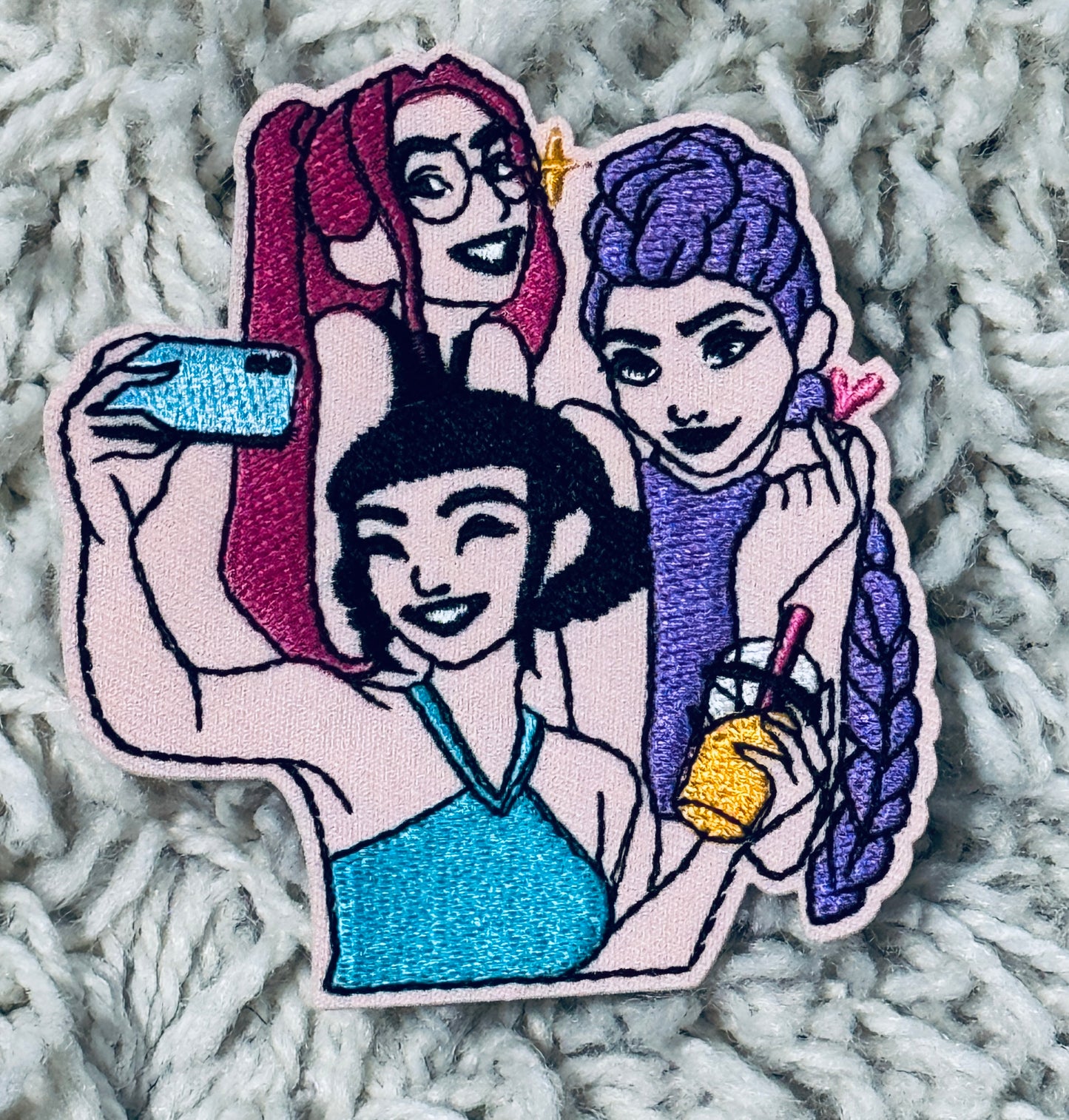 Enter the hunt -The Blood Moon Vanguard Pack, Demon slayer embroidered patch, Gothic Warrior Bundle, Huntrix , Demon Slayer