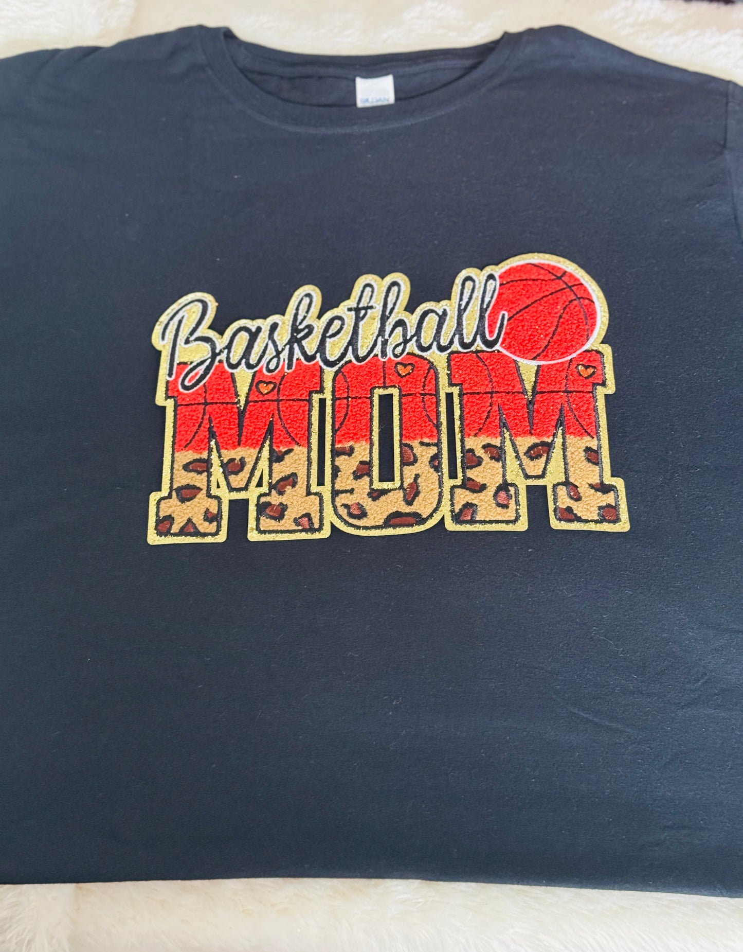 Basketball Mom Chenille patch