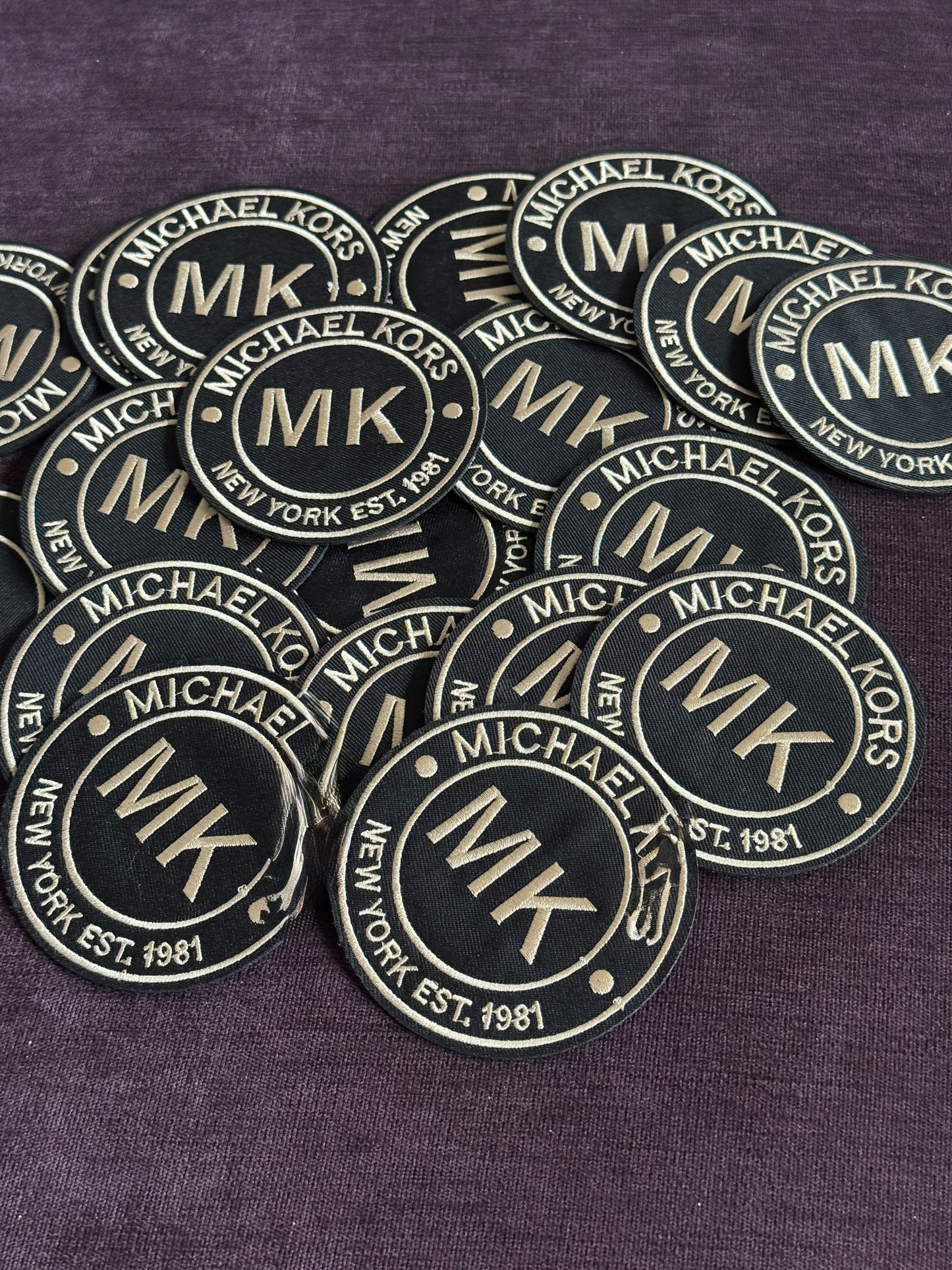 MK Inspired Purse embroidery patch