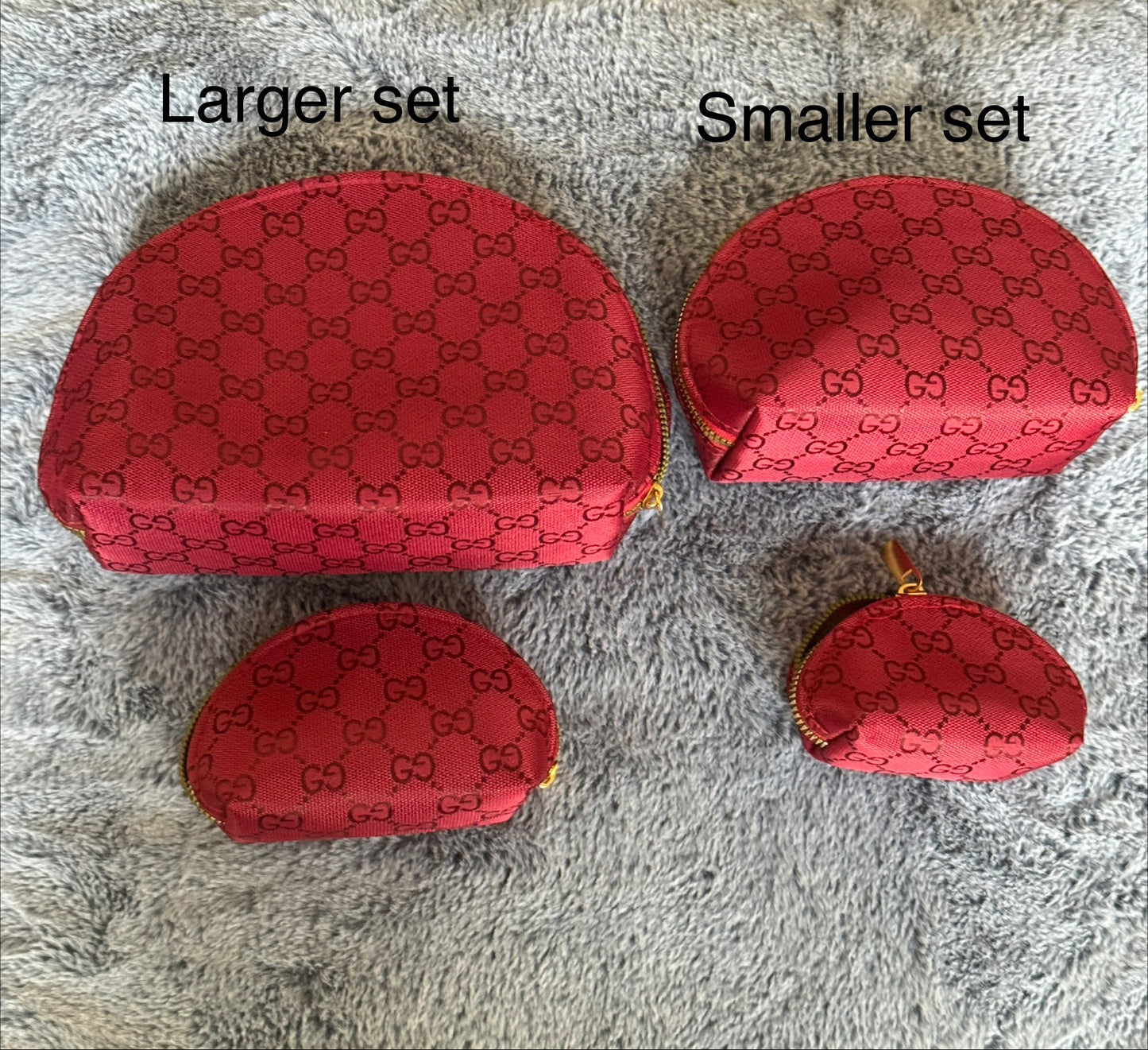 Red GG Cosmetic bag