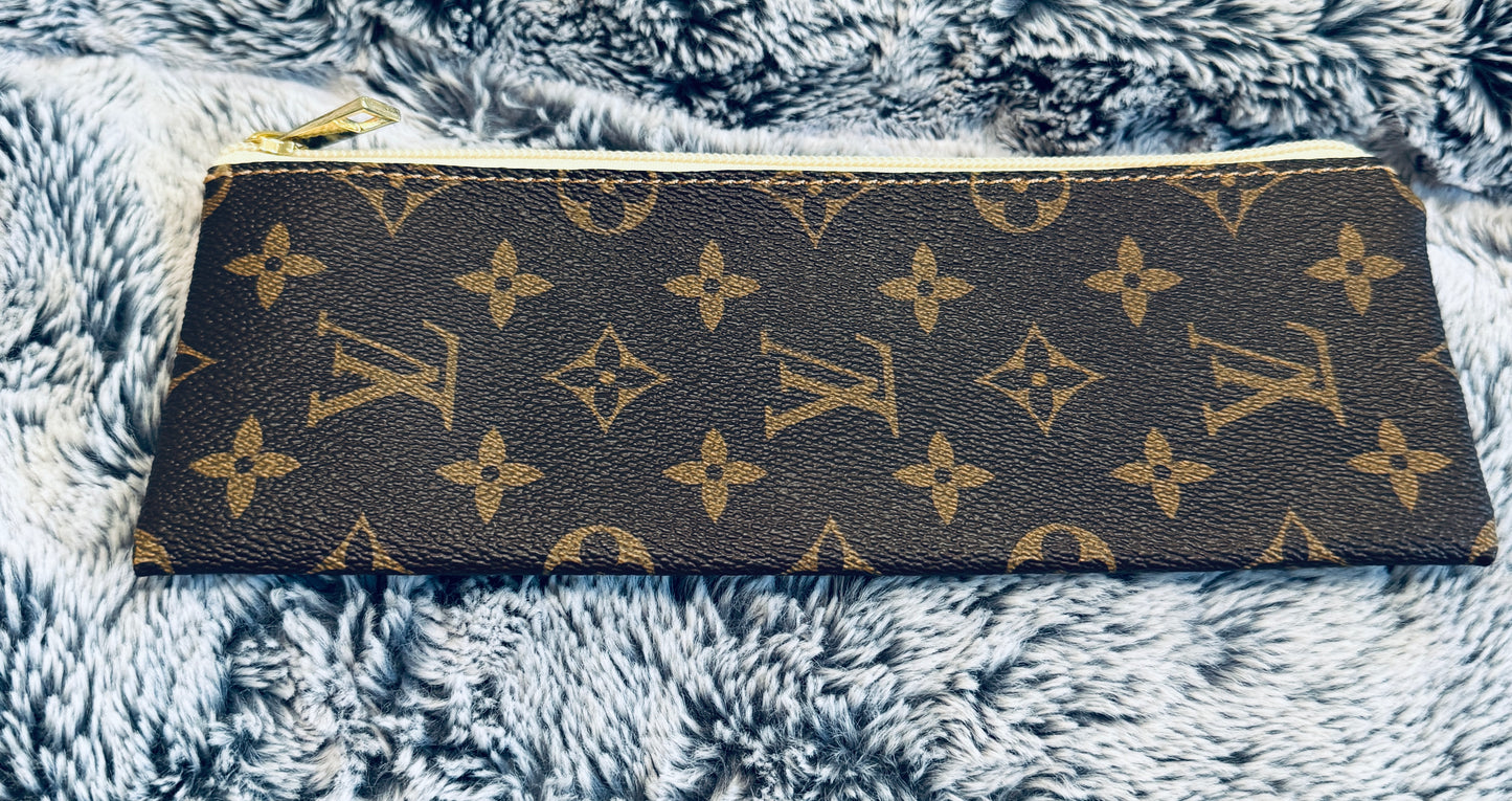 Designer Inspired Pencil Cases, contents not included