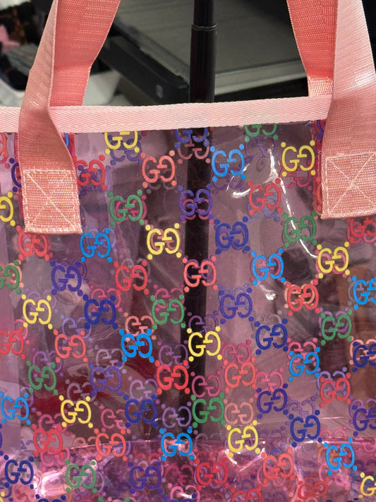 Designer Inspired Jelly Tote Bags