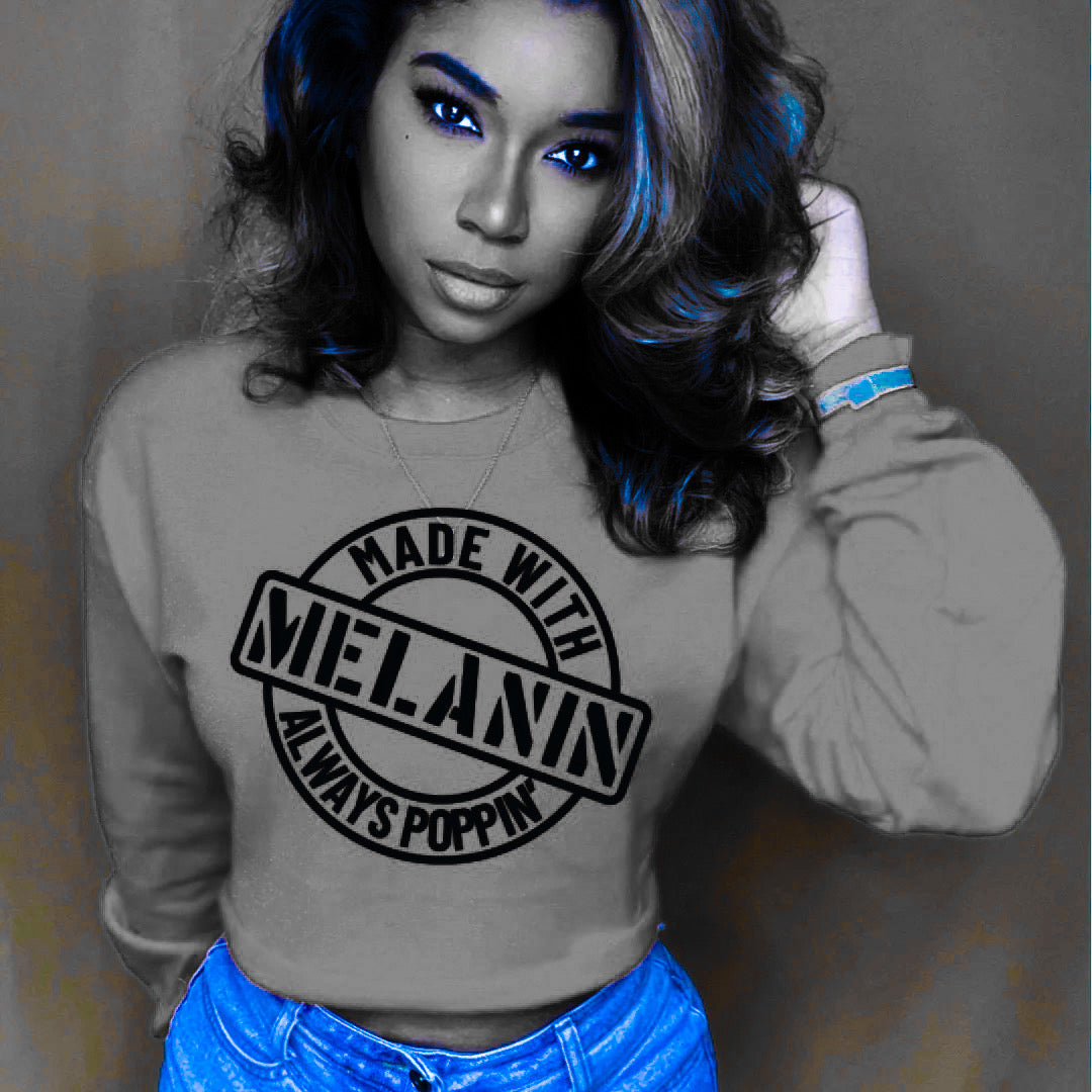 Made with Melanin - Always Popping  shirt