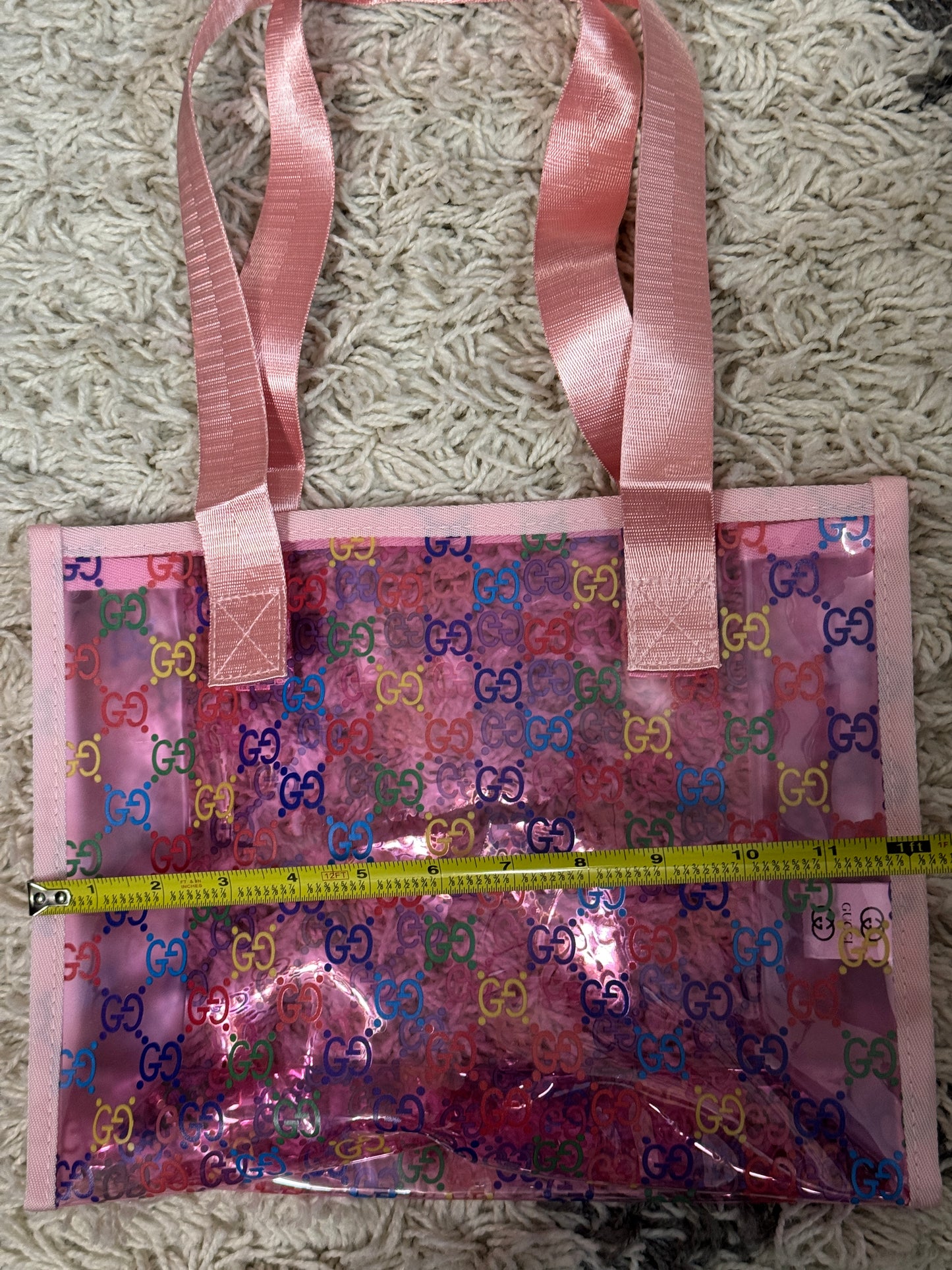 Designer Inspired Jelly Tote Bags