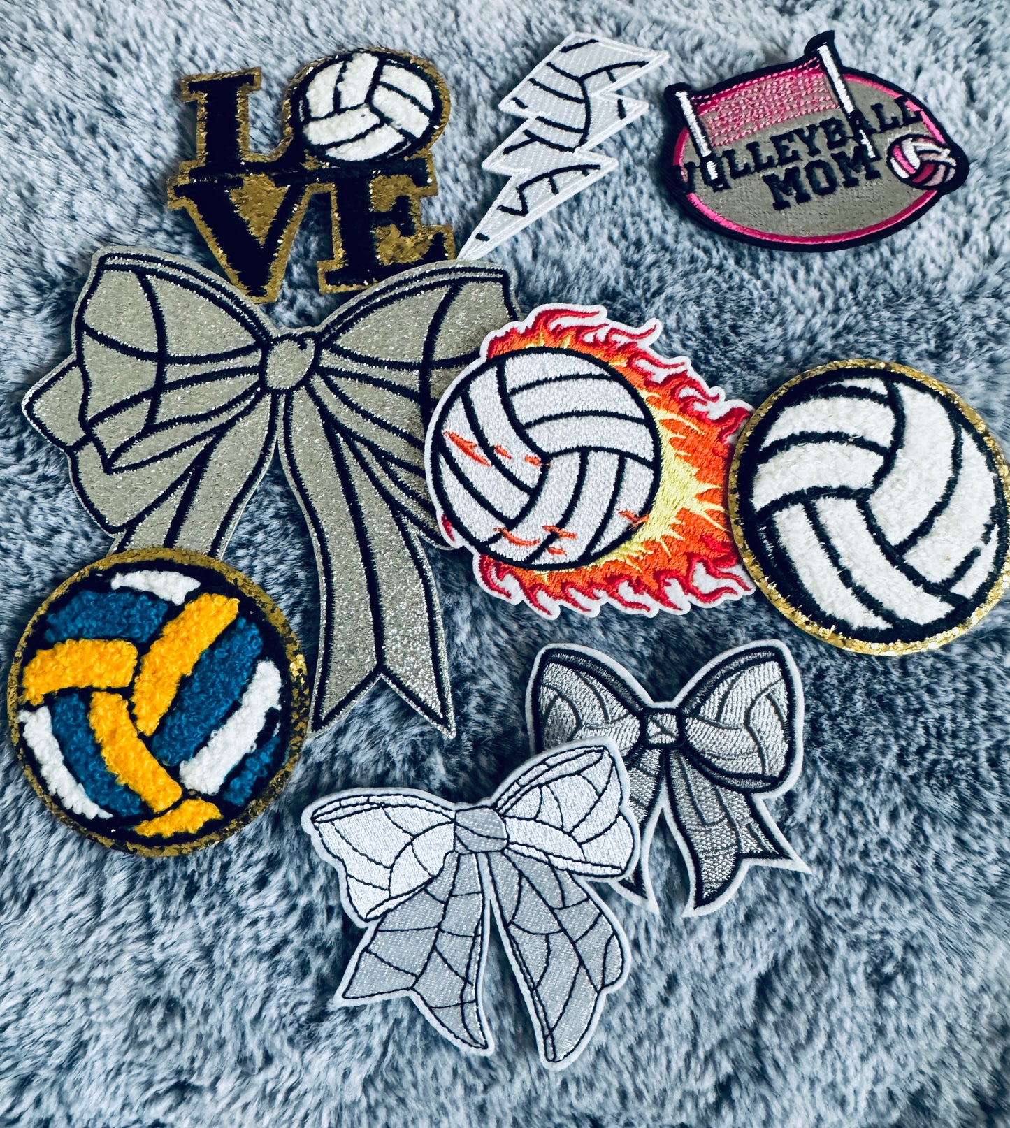 Net Ready Patch Bundle, Volleyball embroidery bundle, sports, teams