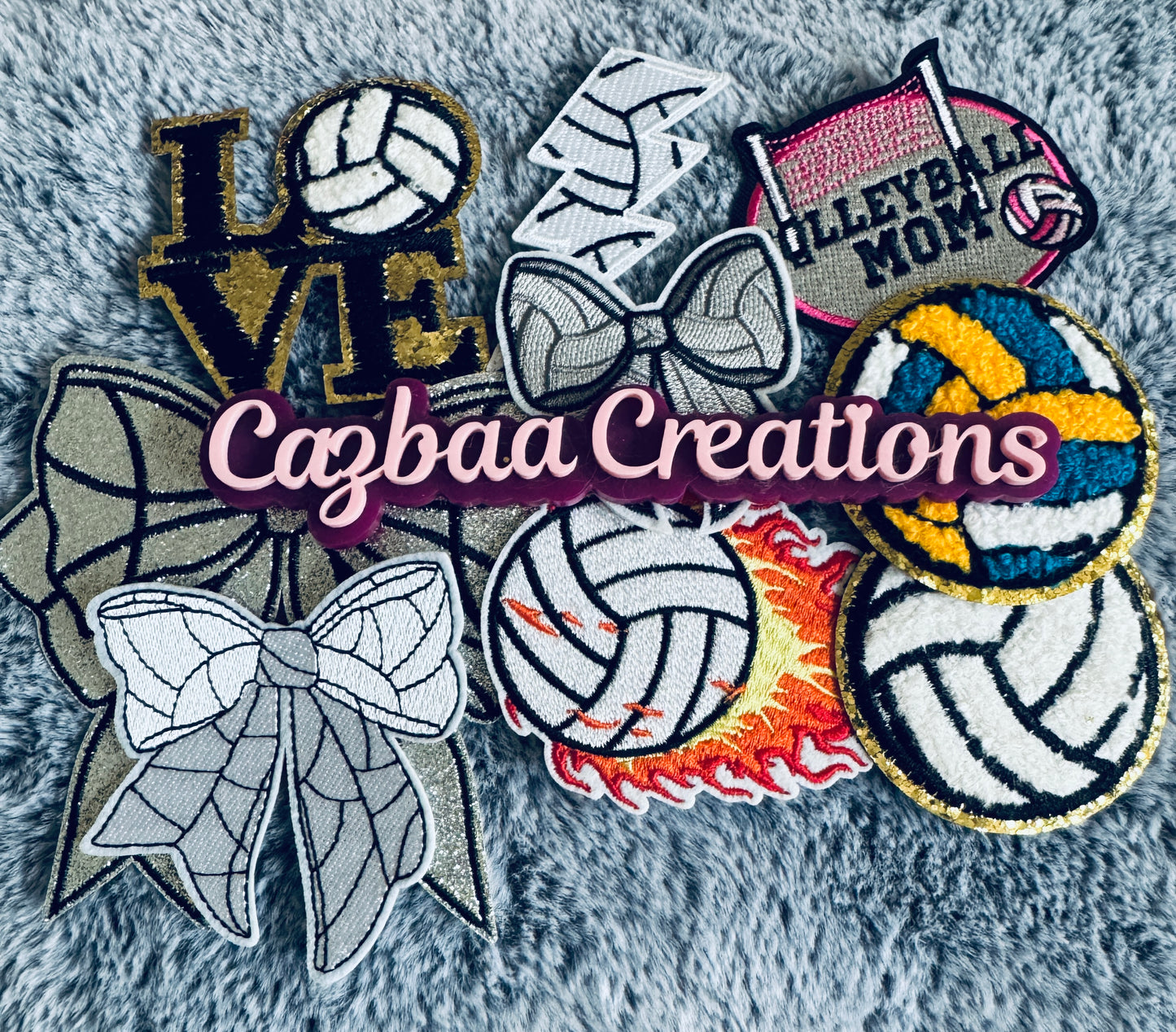 Net Ready Patch Bundle, Volleyball embroidery bundle, sports, teams