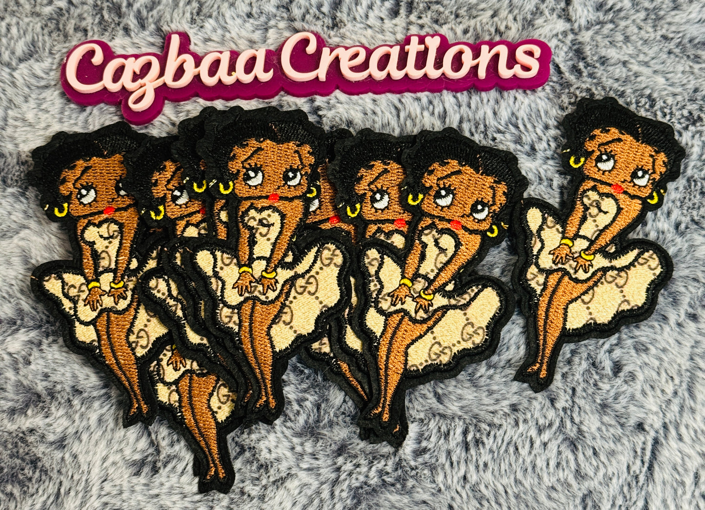 Date night Betty faux patch