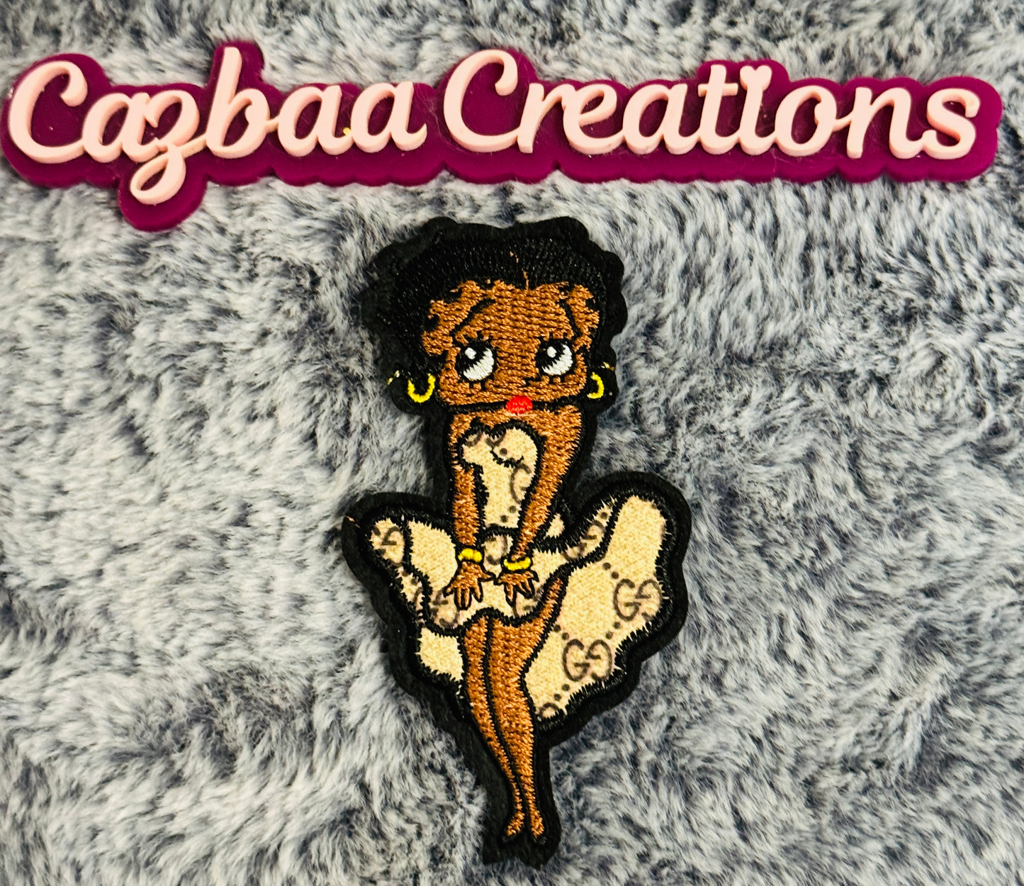Date night Betty faux patch