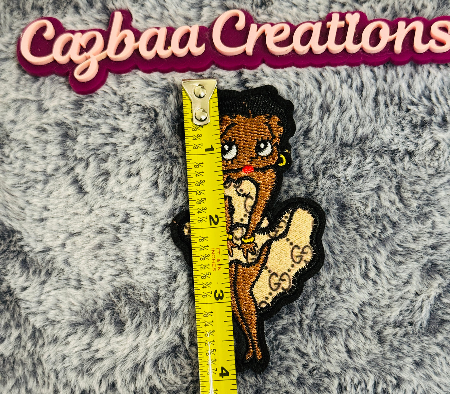 Date night Betty faux patch