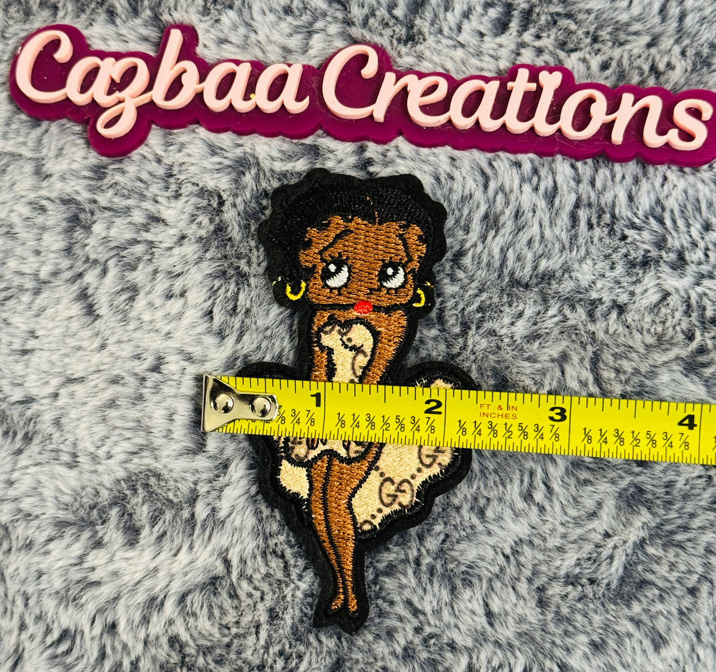 Date night Betty faux patch