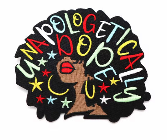 Unapologetically Dope Chenille style patch