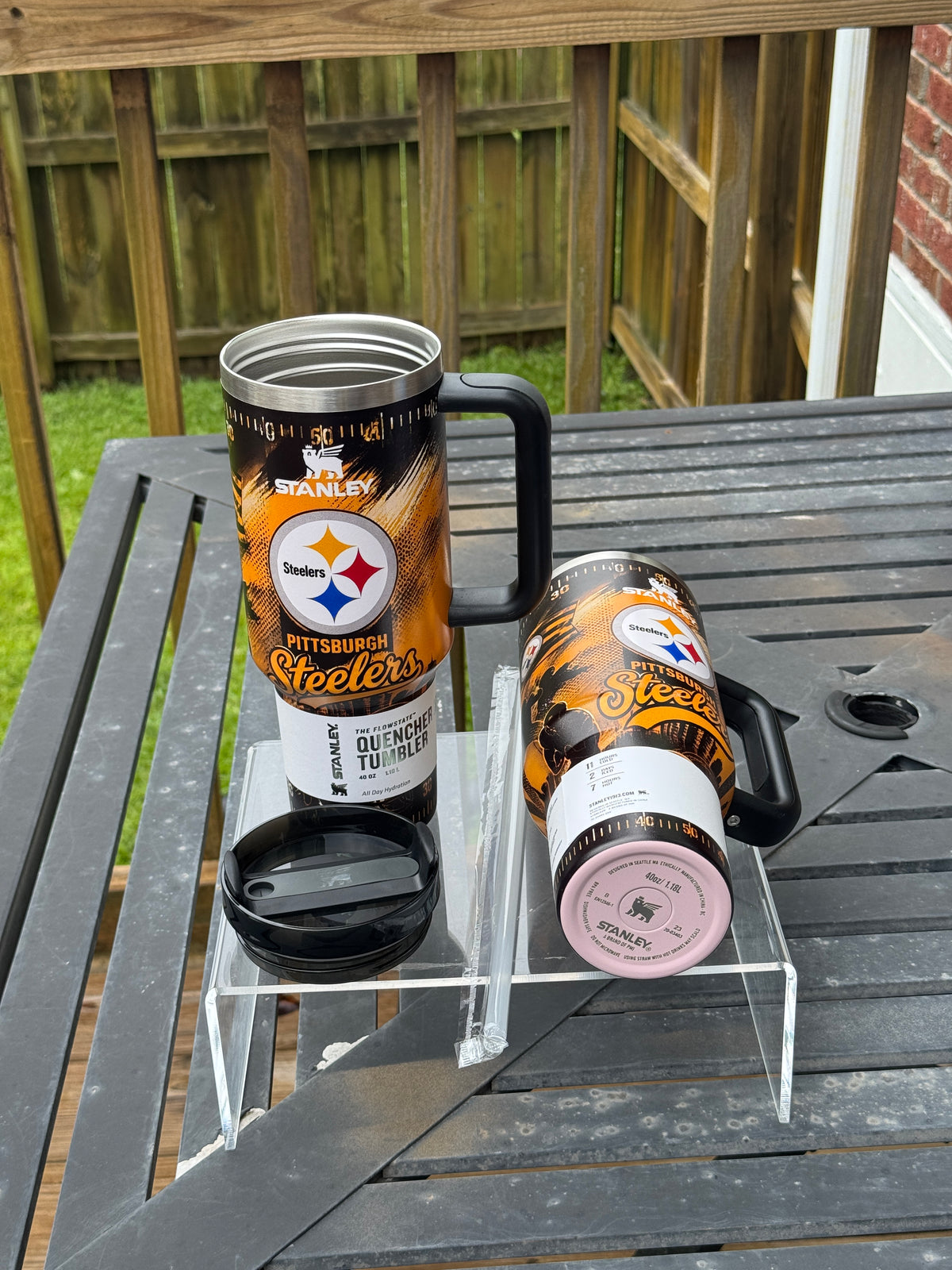 Pittsburgh 40 oz cup