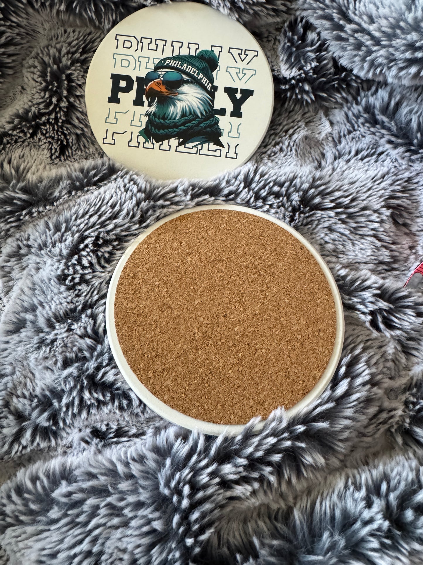 Eagles Graphic Ceramic Coaster