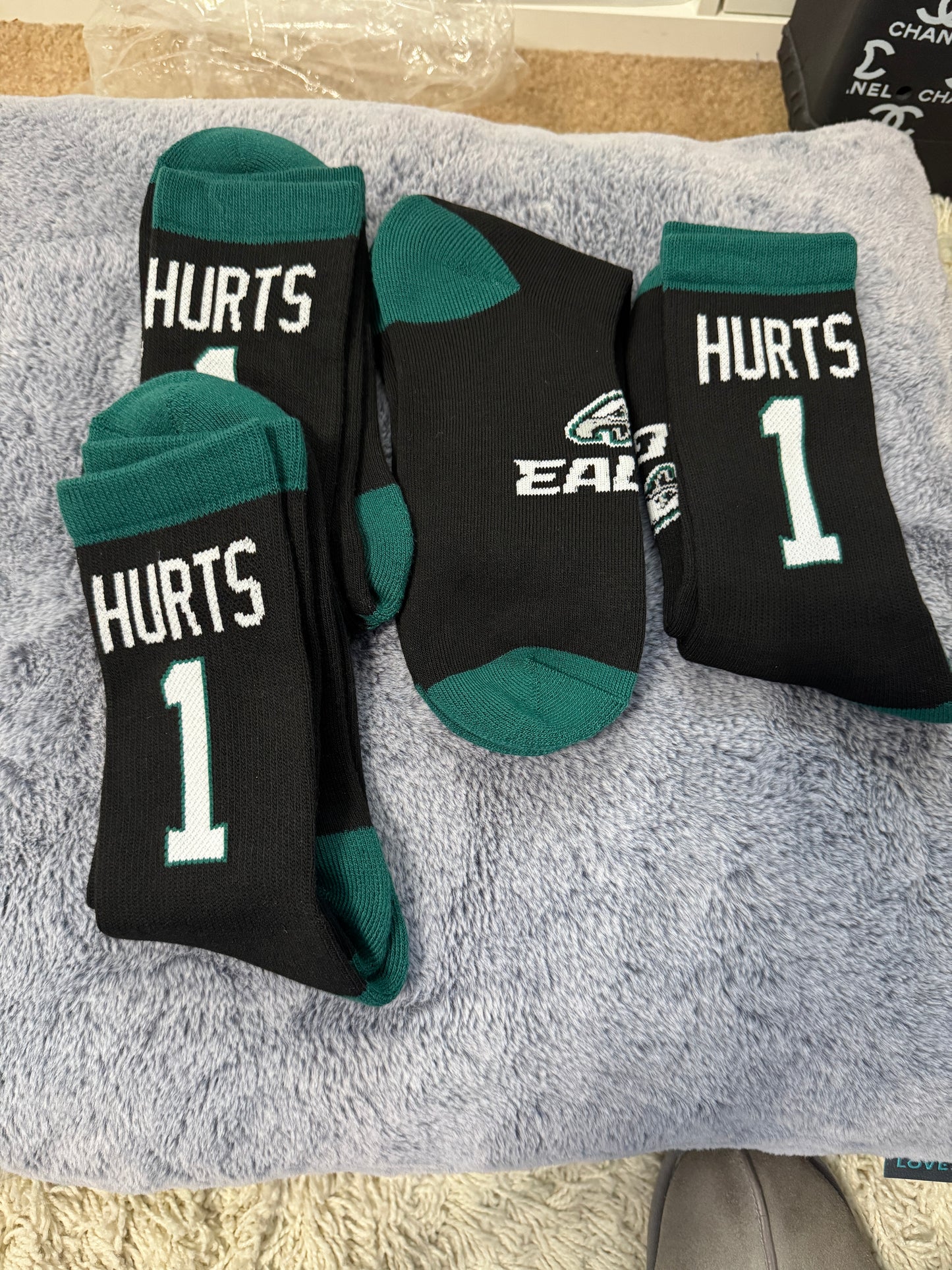 Football inspired socks - Philadelphia