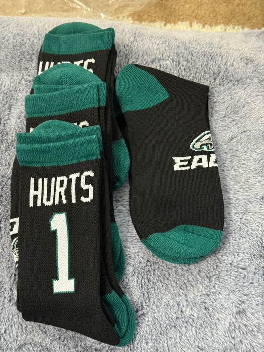 Football inspired socks - Philadelphia