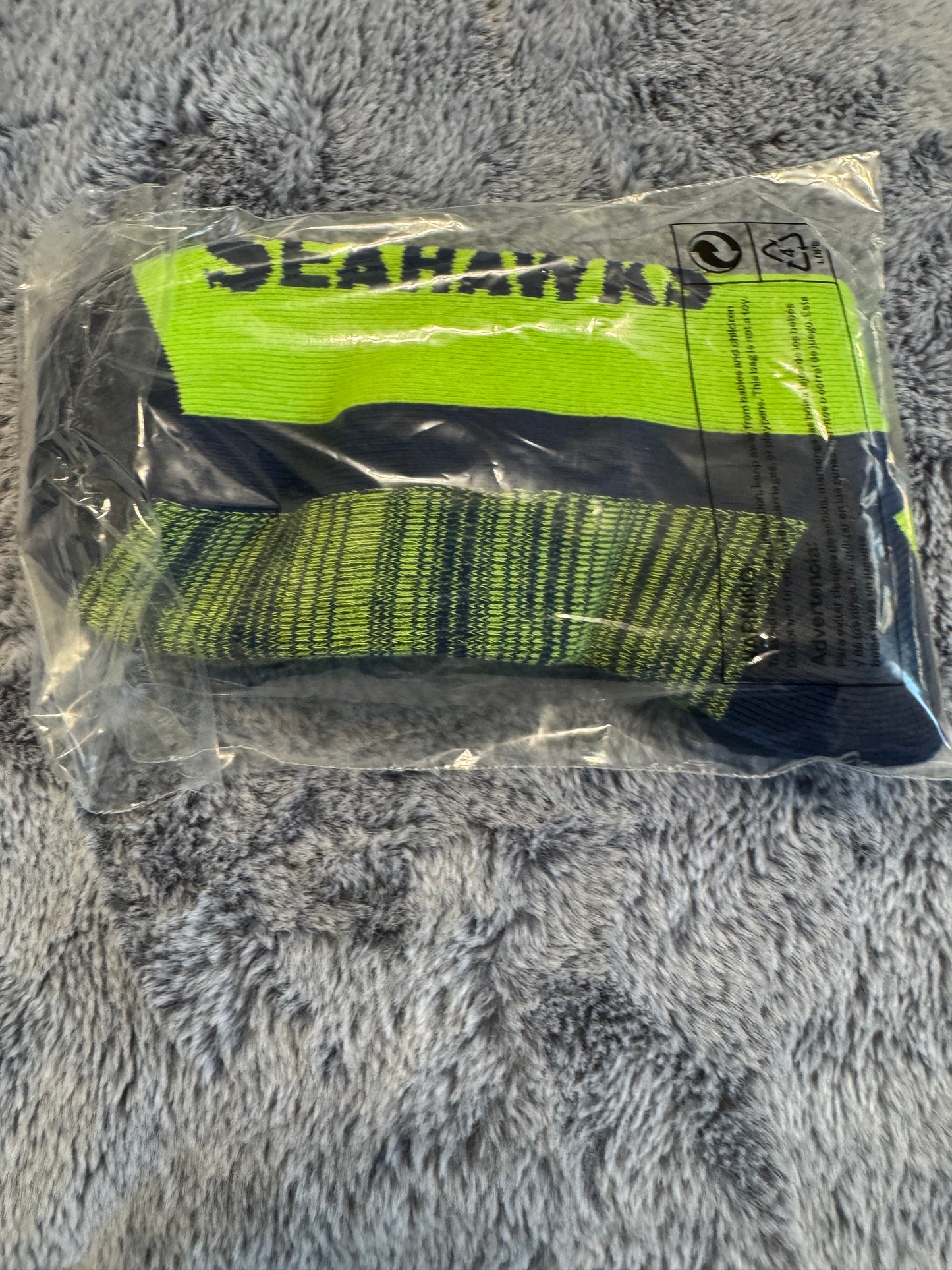 Football inspired socks - Seattle