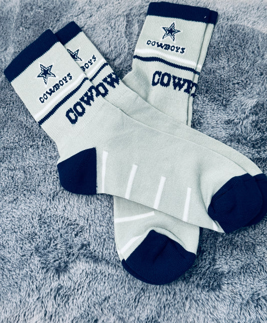 Football inspired socks - Texas