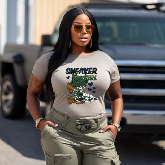 Sneaker Girl Shirts- Green