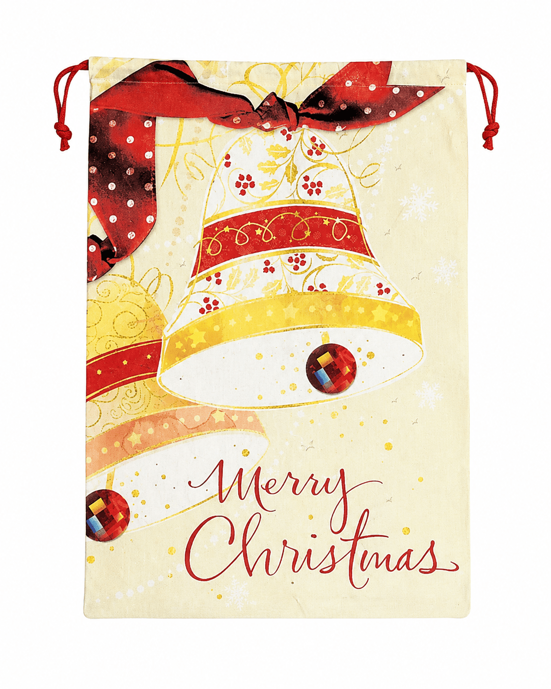 Santa Sack Sublimation - Jingle Bells
