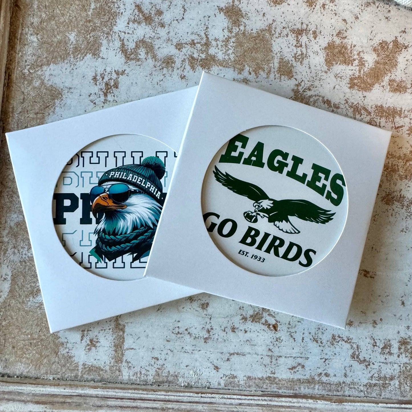 Eagles Graphic Ceramic Coaster