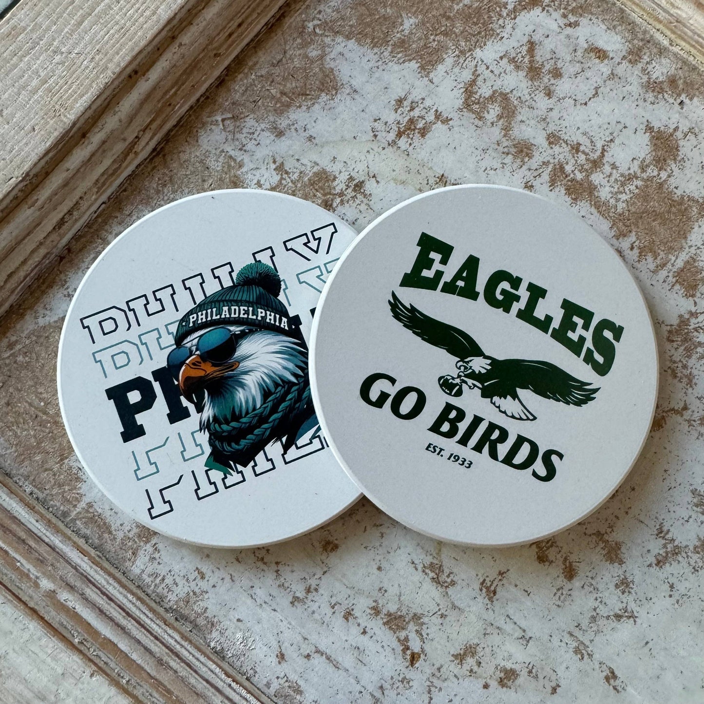Eagles Graphic Ceramic Coaster